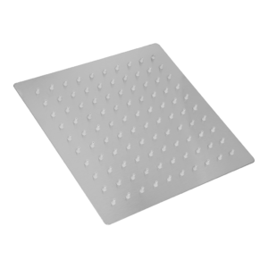 Regadera Cuadrada Acero inoxidable sin brazo